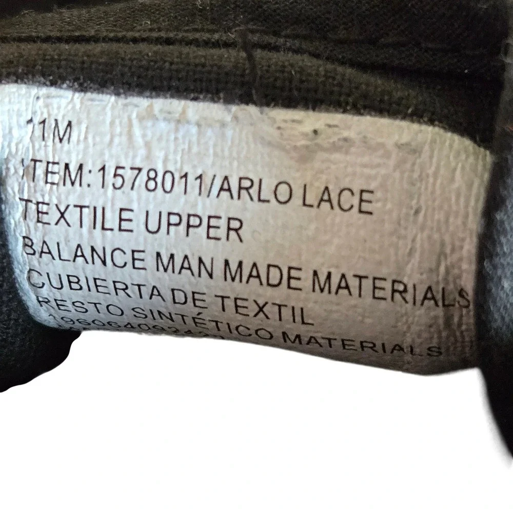 Hurley Mens‎ Low Top Canvas Sneakers Triple Black Skater Shoes Round Toe